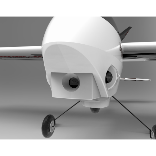 Volantex RC Elektroszybowiec RANGER G2 1.2M FPV samolot dla początkujących z żyroskopem 757-6 RTF + Kamera 720p