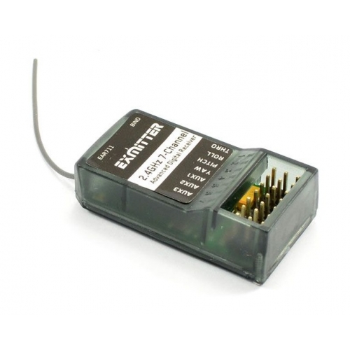 Volantex RC Aparatura Exmitter EX7 7CH + Odbiornik EAR711