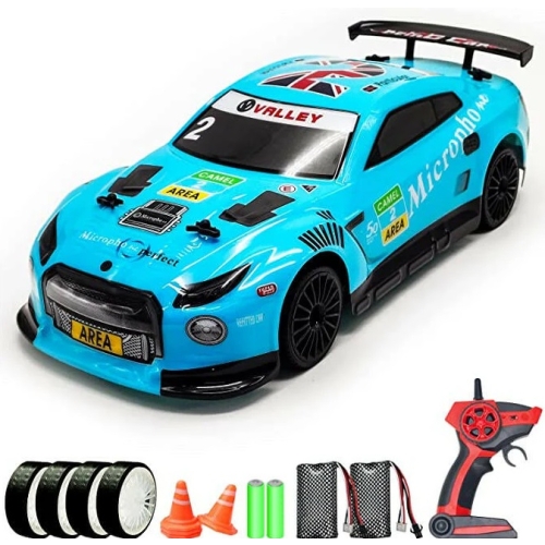 RACENT Model Samochodu Drift Car 1/14 4WD 785-42 609B2 - silnik szczotkowy / kolor jasno niebieski