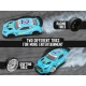 RACENT Model Samochodu Drift Car 1/14 4WD 785-42 609B2 - silnik szczotkowy / kolor jasno niebieski