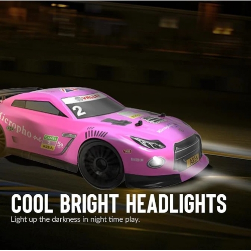 RACENT Model Samochodu Drift Car 1/14 4WD 609PB2 - silnik szczotkowy / kolor różowy