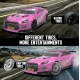 RACENT Model Samochodu Drift Car 1/14 4WD 609PB2 - silnik szczotkowy / kolor różowy