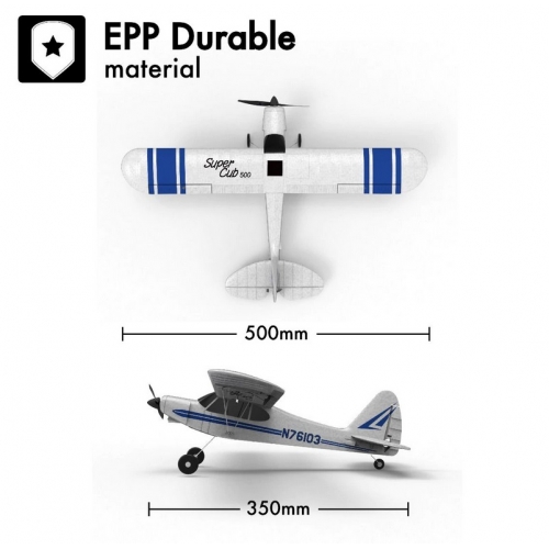 Volantex RC Super Cub 500 Samolot 761-3 RTF