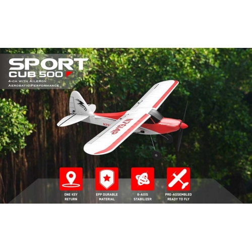 Volantex RC Sport Cub 500 Samolot 761-4 RTF