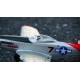 VolantexRC Mini Mustang P-51D z systemem stabilizacji Xpilot One Key Aerobatic Idealny dla początkujących 761-5 V2 RTF Red