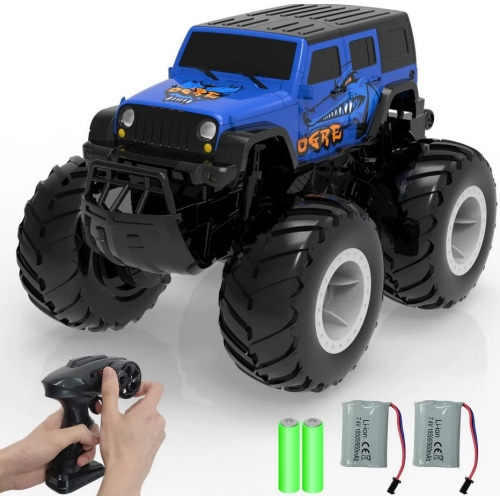 STEMTRON Amphibious Samochód amfibia 1/16 767BB2 - silnik szczotkowy / kolor niebieski