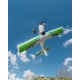VolantexRC TrainStar STUNT 500mm z żyroskopem Xpilot 768-4 RTF Zielony - silnik bezszczotkowy