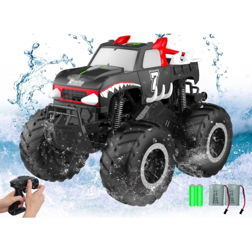 STEMTRON Amphibious Samochód amfibia 1/16 771HB2 - silnik szczotkowy / kolor czarny