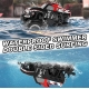 STEMTRON Amphibious Samochód amfibia 1/16 771HB2 - silnik szczotkowy / kolor czarny