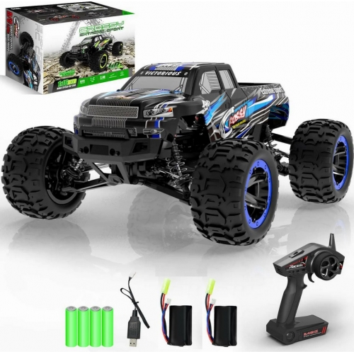 RACENT Samochód Monster Truck Crossy 4WD 1/16 785-5 RBB2 - silnik szczotkowy / kolor niebieski