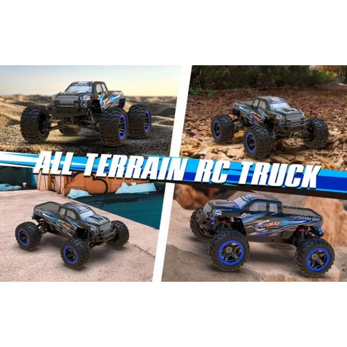 RACENT Samochód Monster Truck Crossy 4WD 1/16 785-5 RBB2 - silnik szczotkowy / kolor niebieski