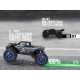 RACENT Samochód Monster Truck Crossy 4WD 1/16 785-5 RBB2 - silnik szczotkowy / kolor niebieski
