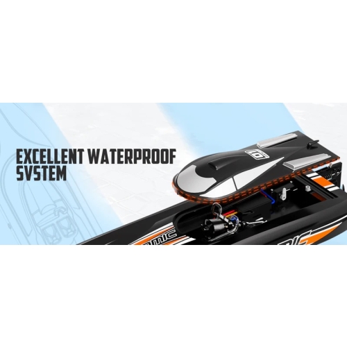 Volantex RC Atomic 70cm szybka motorówka do 60km/h 792-6R RTR - silnik bezszczotkowy / kolor czarny