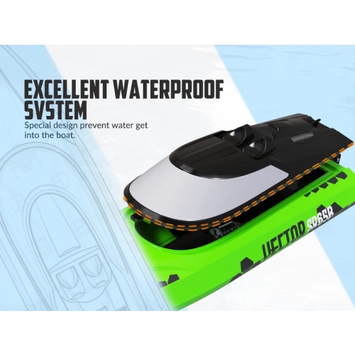 Volantex RC SR65B szybka motorówka do 60km/h 792-7GR RTR - silnik bezszczotkowy / kolor zielony