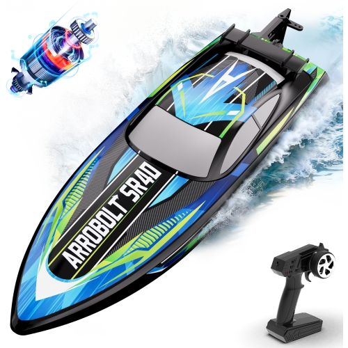 Volantex RC Arrobolt SR40 motorówka z systemem samoodwracania 40km/h 797-7 RTR - silnik bezszczotkowy / kolor niebieski