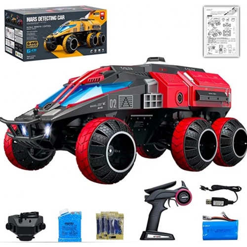 RACENT Crawler Terenowy Monster Truck 6WD 1/12 880RB2 - silnik szczotkowy / kolor czerwony