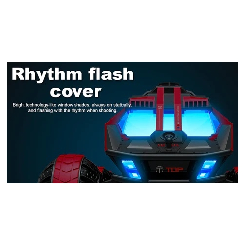 RACENT Crawler Terenowy Monster Truck 6WD 1/12 880RB2 - silnik szczotkowy / kolor czerwony