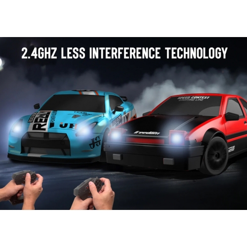 RACENT Model Samochodu Drift Master 1/24 4WD 926BRB2 - silnik szczotkowy / kolor czarny