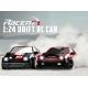RACENT Model Samochodu Drift Master 1/24 4WD 926BRB2 - silnik szczotkowy / kolor czarny
