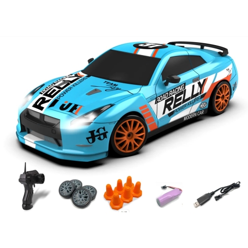 RACENT Model Samochodu Thrill Rider 1/24 4WD 926LBB2 - silnik szczotkowy / kolor niebieski