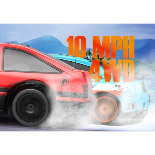 RACENT Model Samochodu Thrill Rider 1/24 4WD 926LBB2 - silnik szczotkowy / kolor niebieski