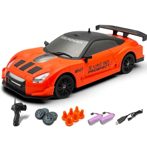 RACENT Model Samochodu Blaze Racer 1/24 4WD 927OB2 - silnik szczotkowy / kolor pomarańczowy