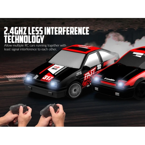 RACENT Model Samochodu Zoom Master 1/24 4WD 927RB2 - silnik szczotkowy / kolor pomarańczowy